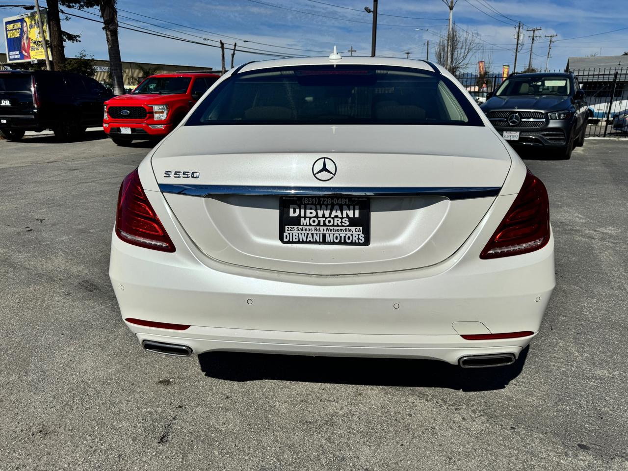 Mercedes-Benz S-Class 4dr Sdn S 550 RWD 2015