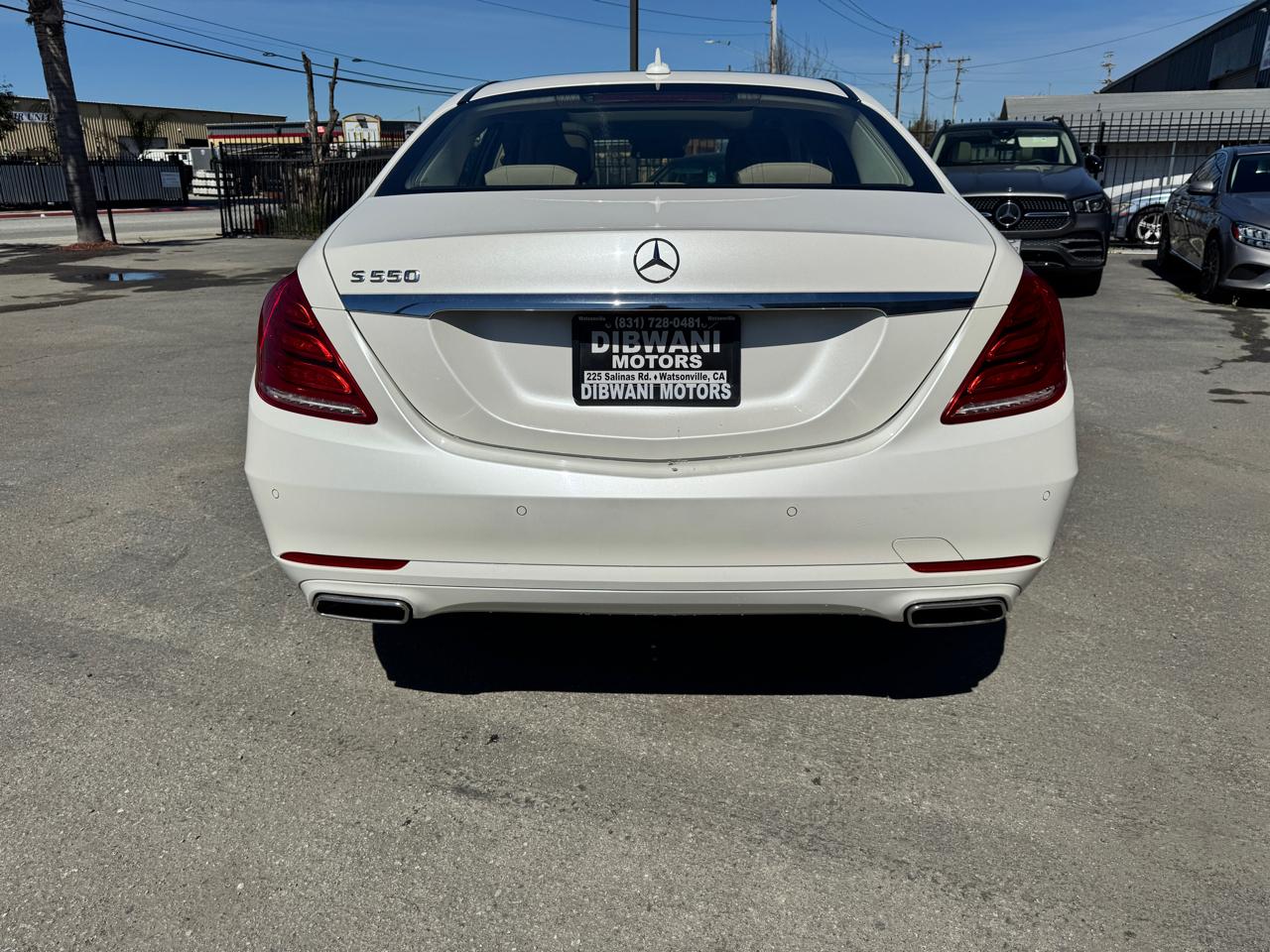 Mercedes-Benz S-Class 4dr Sdn S 550 RWD 2015