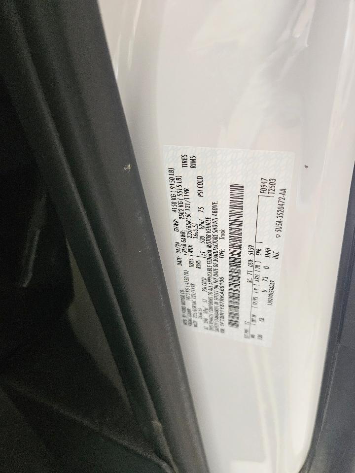 Ford Transit Cargo Van T-250 130" Low Rf 9070 GVWR RWD 2024