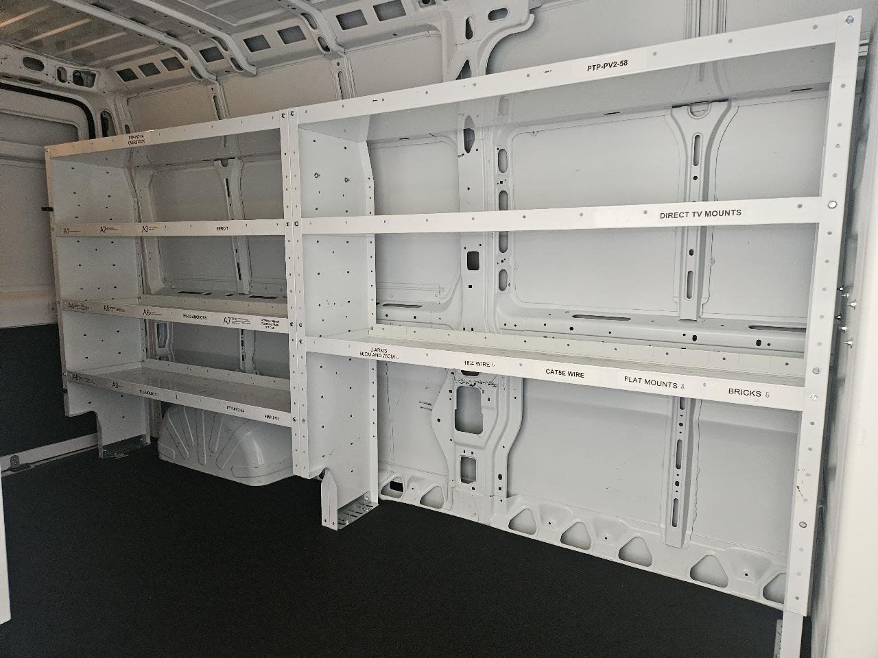 RAM ProMaster Cargo Van Tradesman 2500 High Roof 159" WB w/Pass Seat 2025