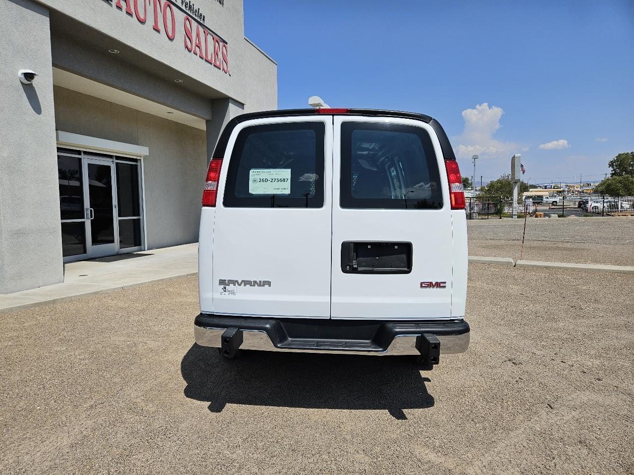 GMC Savana Cargo Van RWD 2500 135" 2025