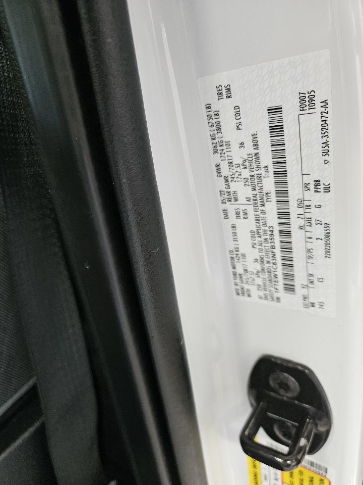 Ford F-150 XL 2WD SuperCrew 5.5' Box 2022
