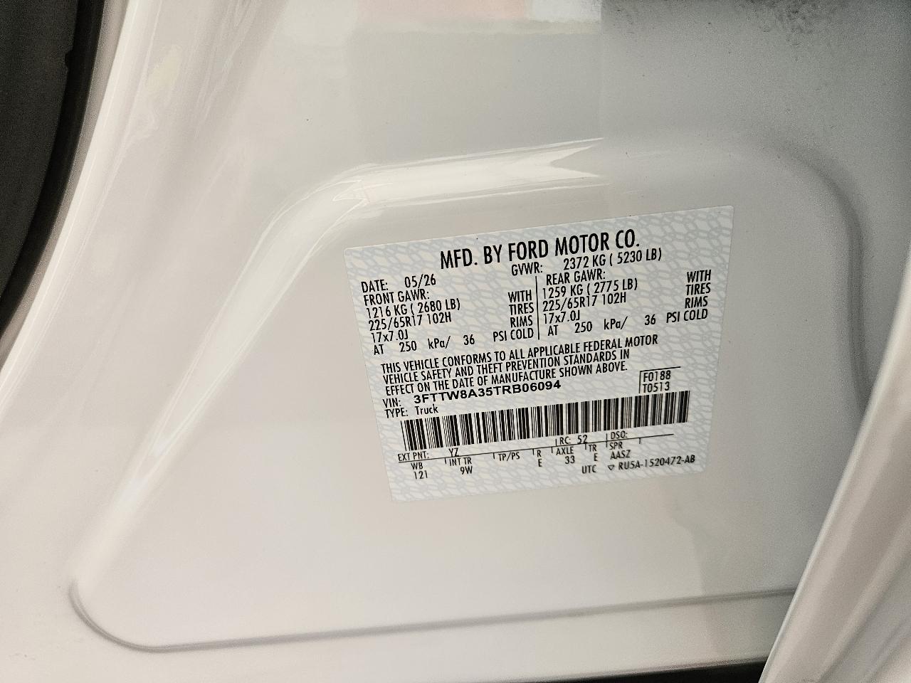 Ford Maverick XL FWD SuperCrew 2026