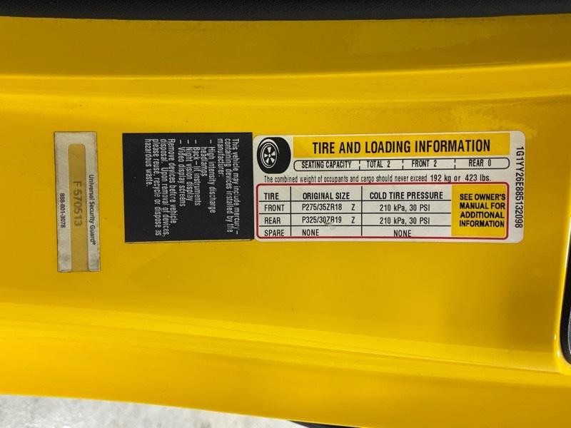 Chevrolet Corvette 3LZ Z06 Coupe 2008