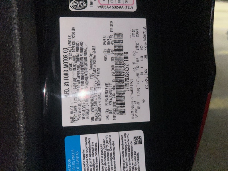 Ford Mustang Shelby GT500 Fastback 2012