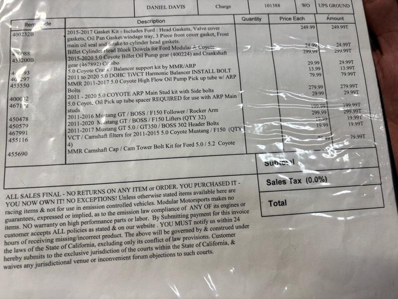 Ford Mustang GT Coupe 2016