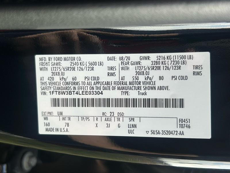 Ford F-350 SD Platinum Crew Cab 4WD 2020