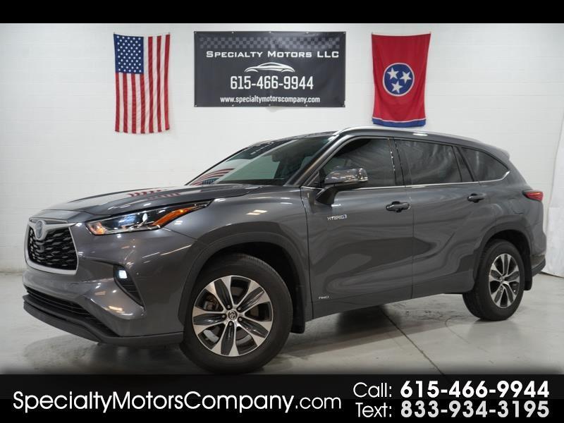 Toyota Highlander Hybrid XLE AWD 2021