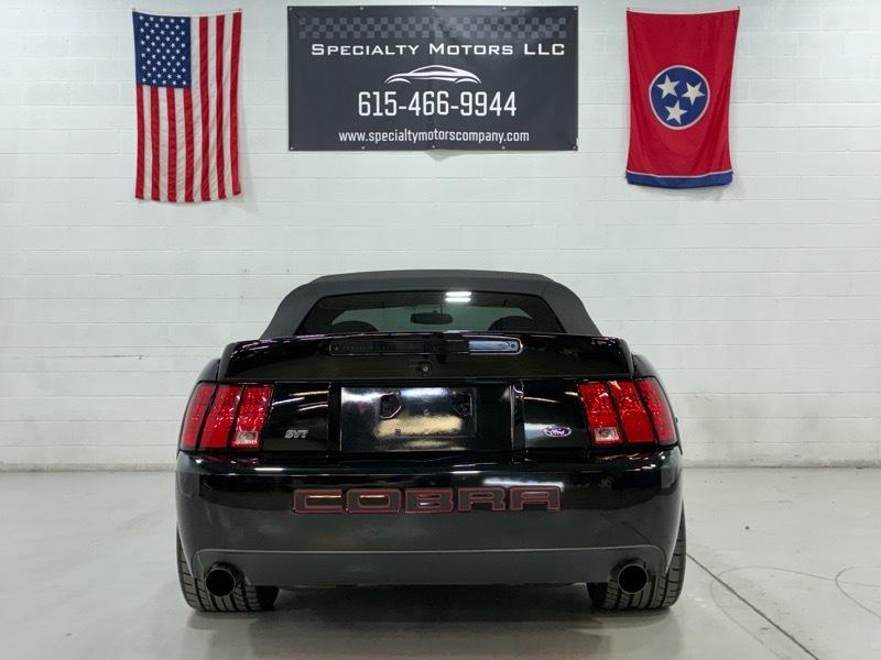 Ford Mustang SVT Cobra Convertible 2003