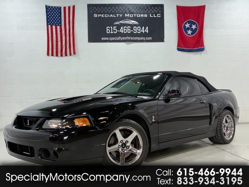 2003 Ford Mustang SVT Cobra Convertible