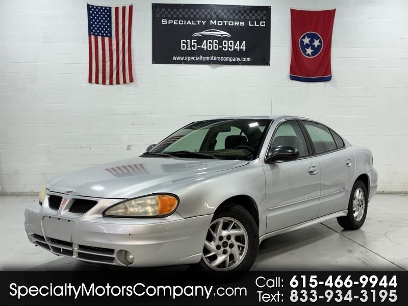 Pontiac Grand Am SE1 sedan 2004