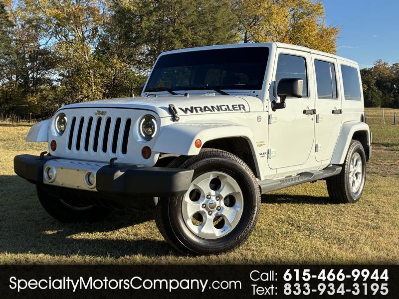 2013 Jeep Wrangler Unlimited Sahara 4WD