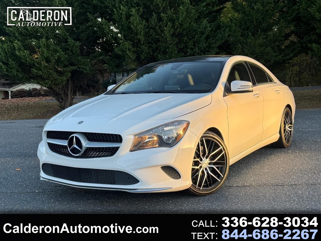 2018 Mercedes-Benz CLA-Class CLA250 4MATIC