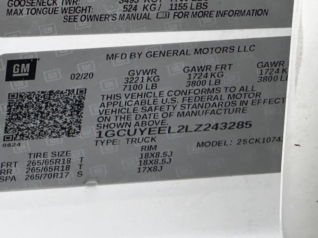 Chevrolet Silverado 1500 RST Crew Cab 4WD 2020