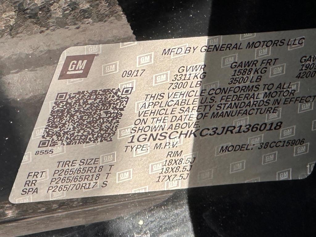 Chevrolet Suburban LT 2WD 2018