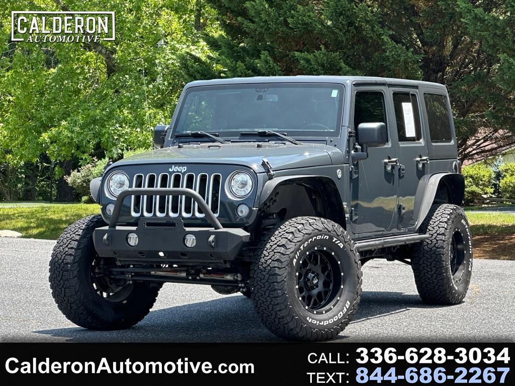 2017 Jeep Wrangler Unlimited Sahara 4WD
