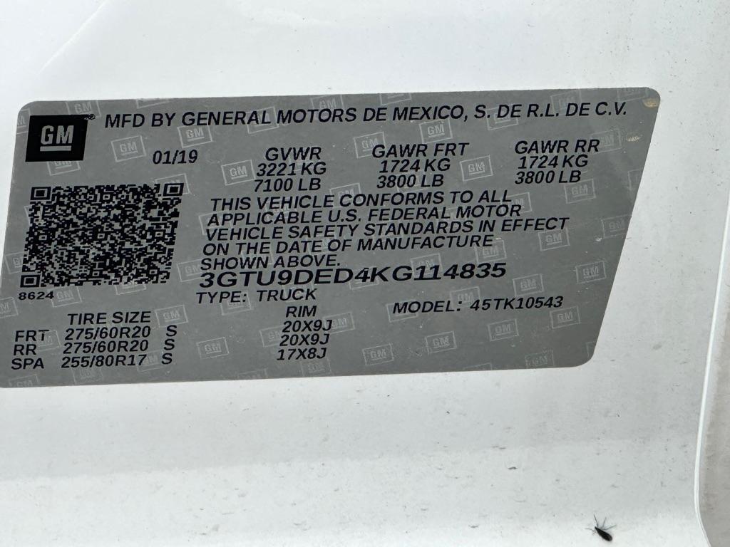 GMC Sierra 1500 SLT Crew Cab Short Box 4WD 2019