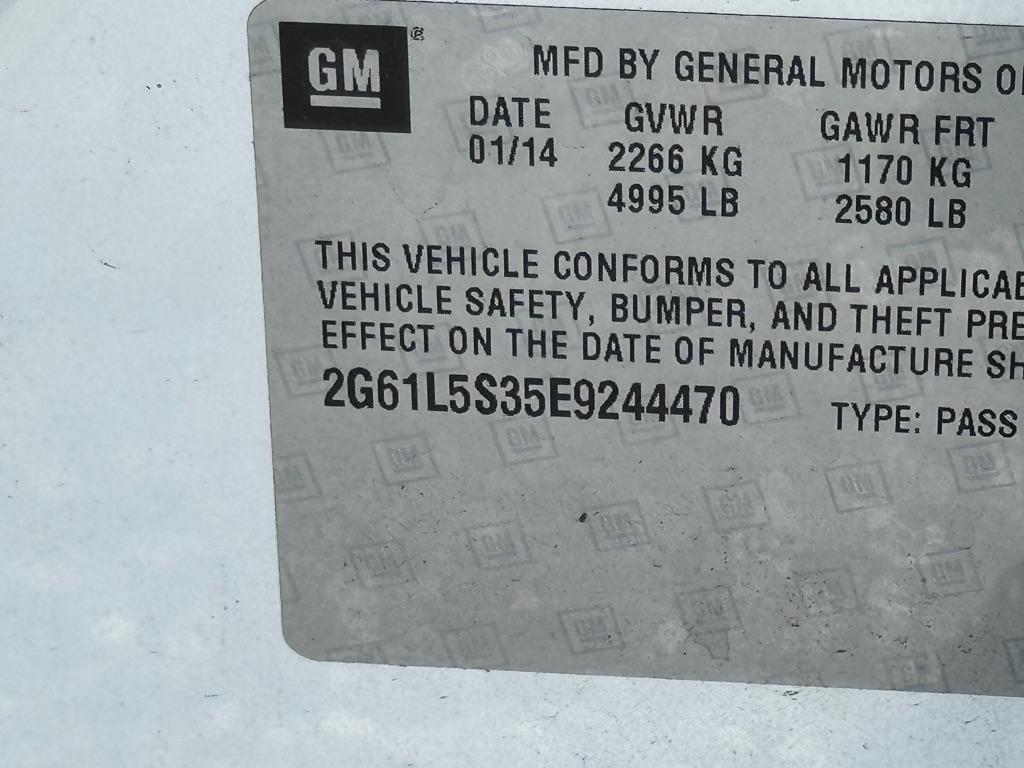 Cadillac XTS Standard FWD 2014