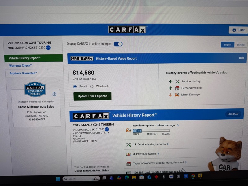 Mazda CX-5 Touring 2019