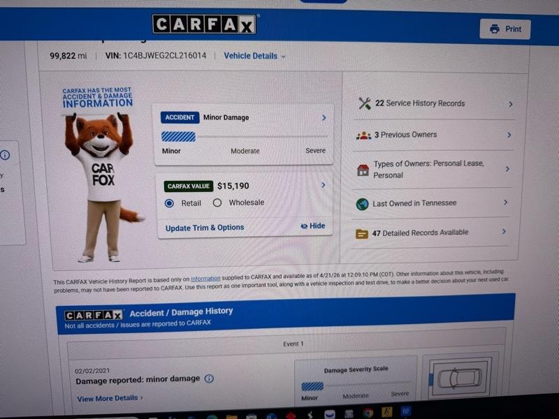 Jeep Wrangler Unlimited Sahara 4WD 2012