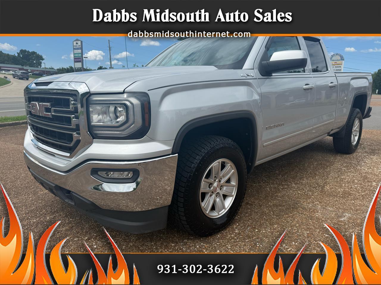2018 GMC Sierra 1500 SLE Double Cab 4WD