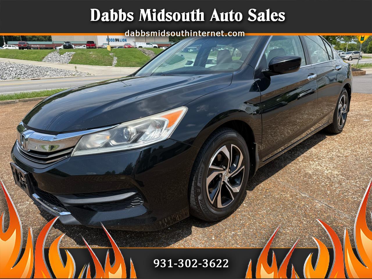 2017 Honda Accord LX Sedan CVT