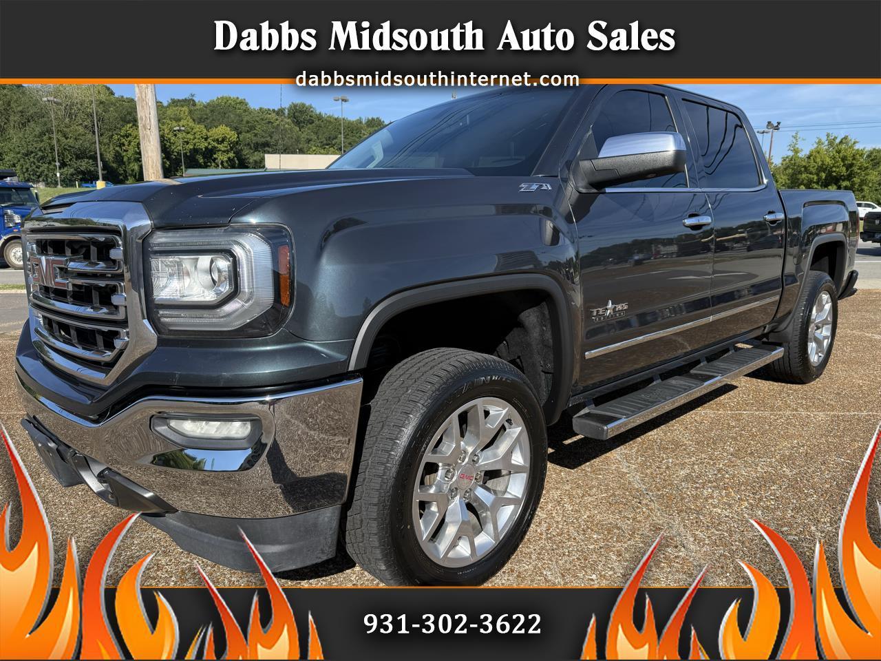 2018 GMC Sierra 1500 SLT Crew Cab Short Box 4WD