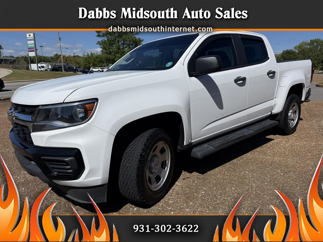 2021 Chevrolet Colorado Work Truck Crew Cab Long Box 2WD