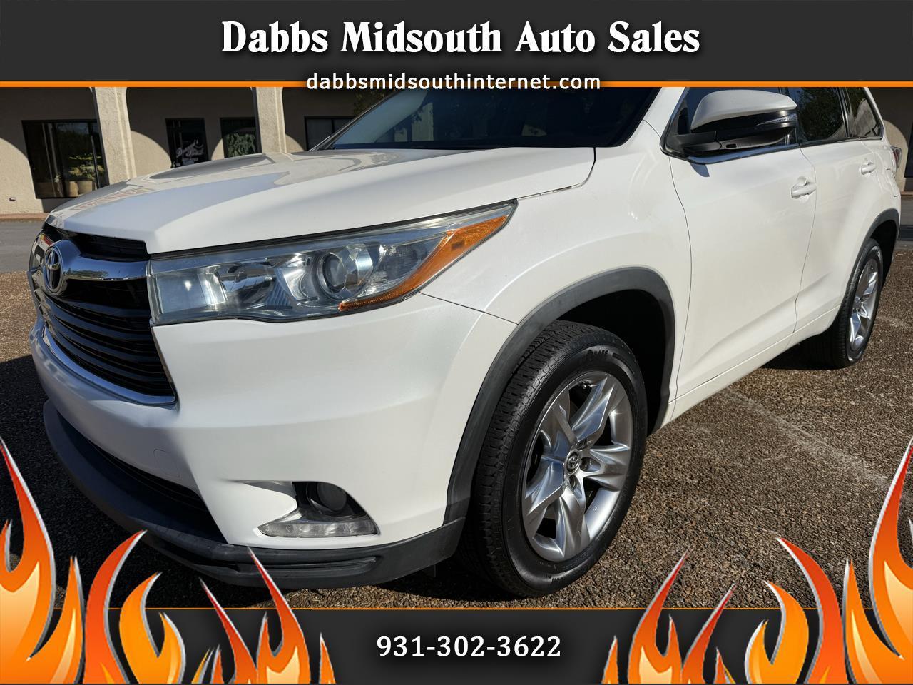 2016 Toyota Highlander Limited FWD V6