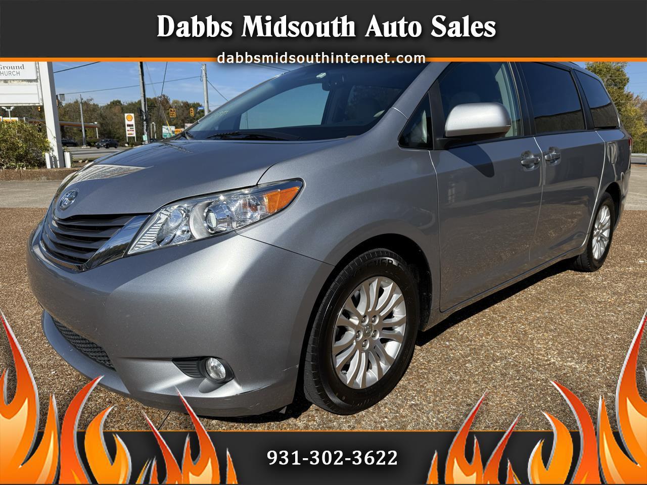 2011 Toyota Sienna XLE 5D Wagon 8 Pass