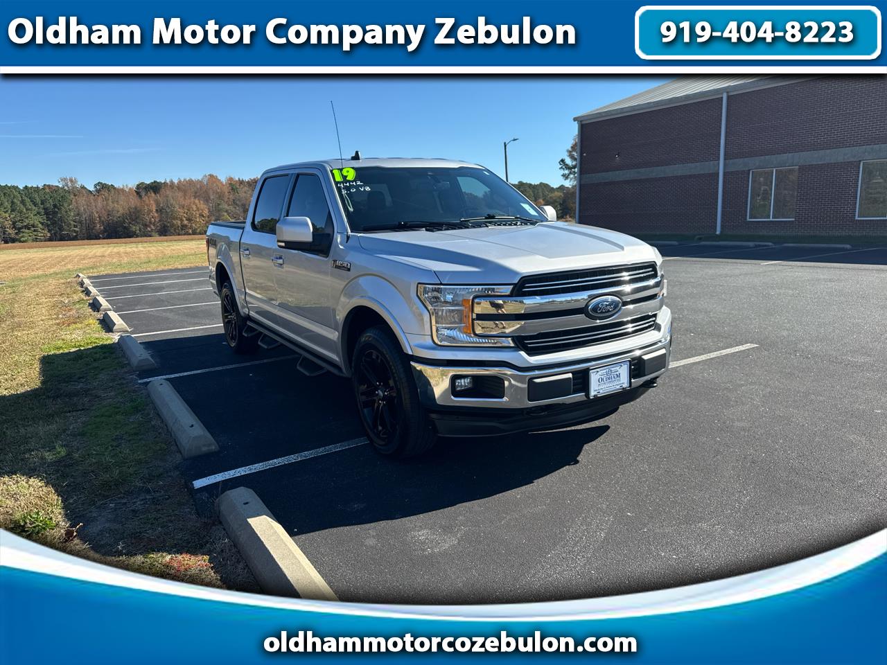 2019 Ford F-150 Lariat SuperCrew 5.5-ft. Bed 4WD