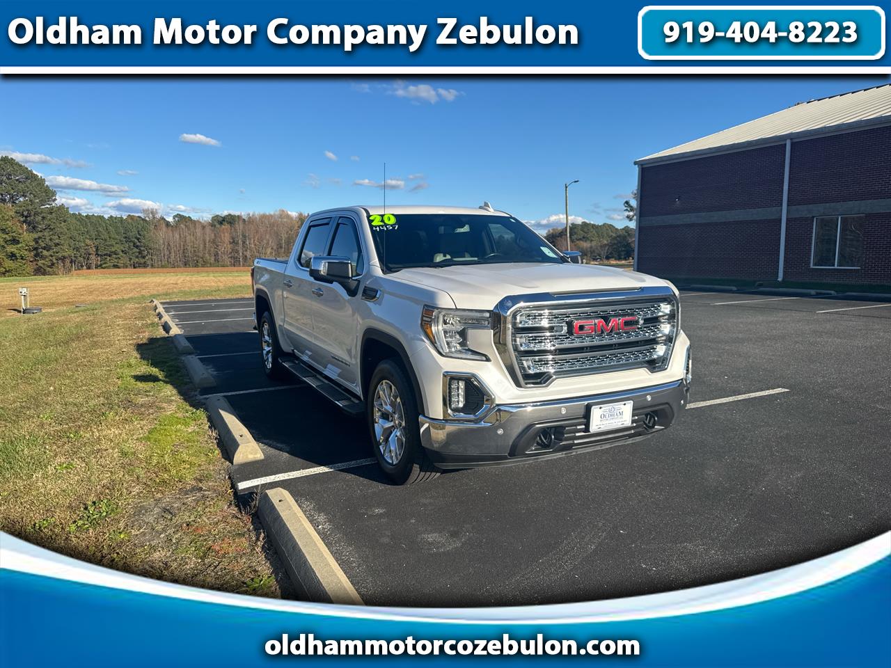 2020 GMC Sierra 1500 SLT Crew Cab Short Box 4WD