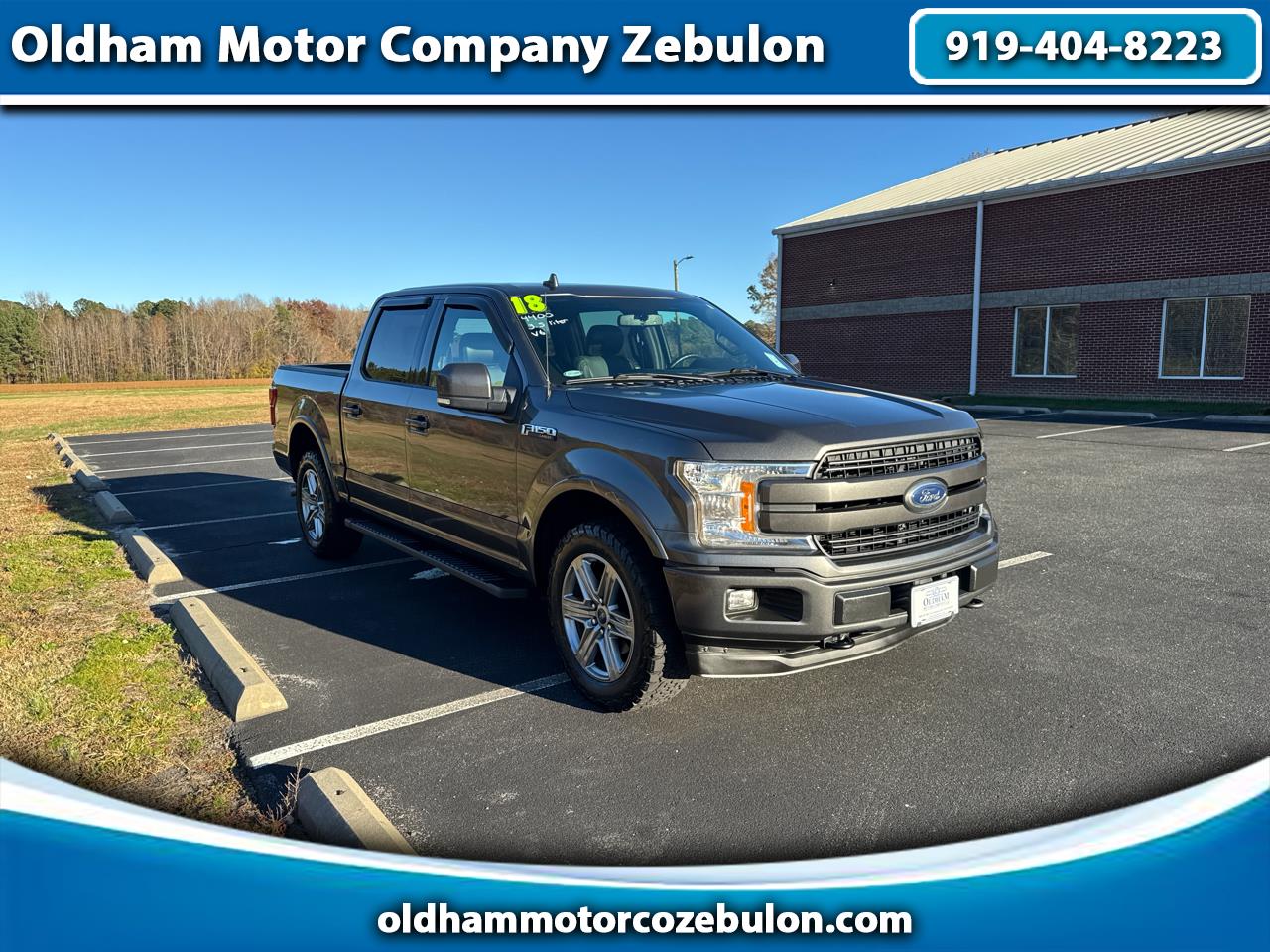 2018 Ford F-150 Lariat SuperCrew 5.5-ft. Bed 4WD