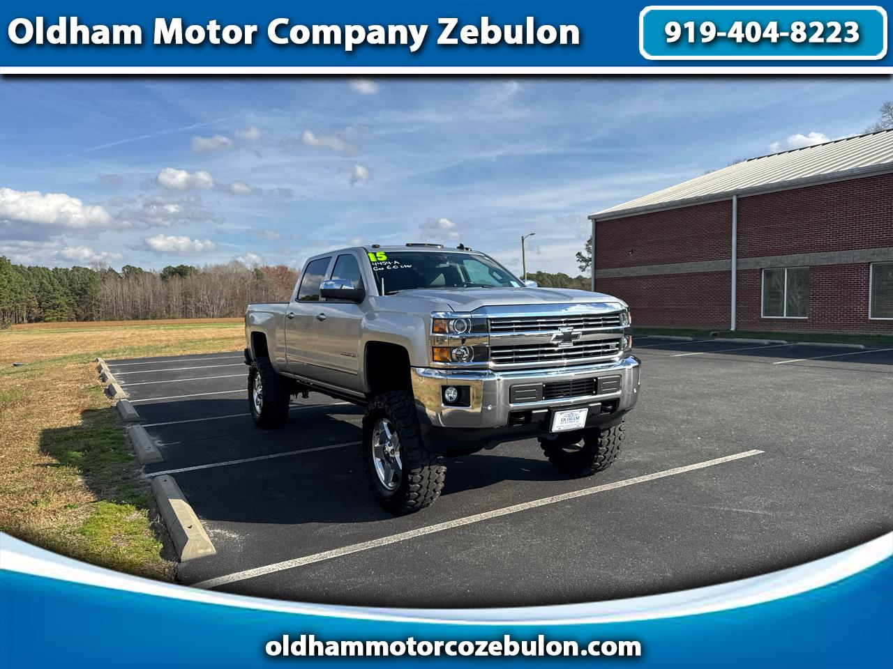 2015 Chevrolet Silverado 2500HD LTZ Crew Cab Long Box 4WD