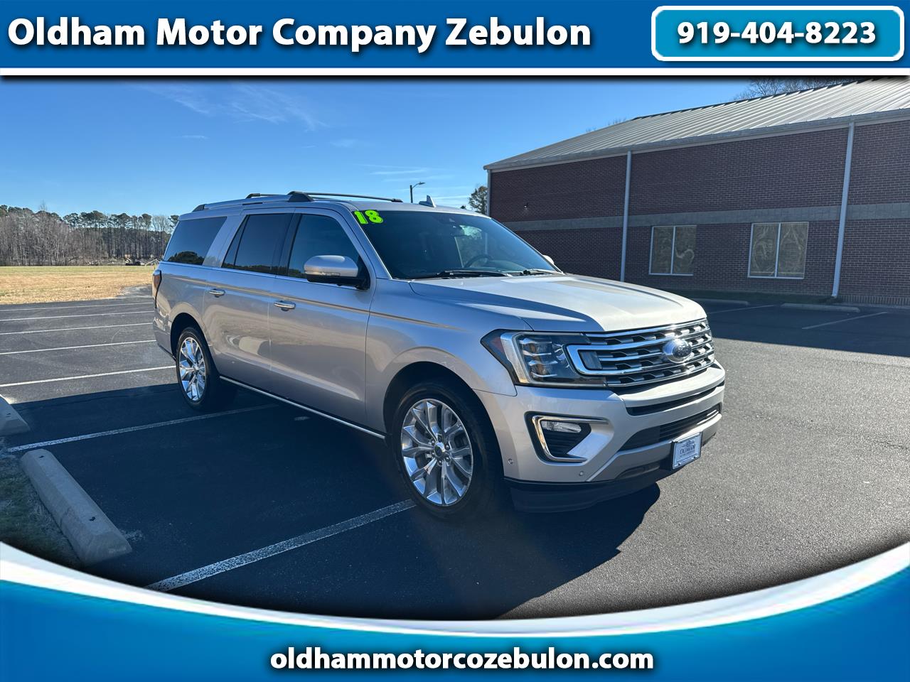 2018 Ford Expedition MAX Limited 2WD