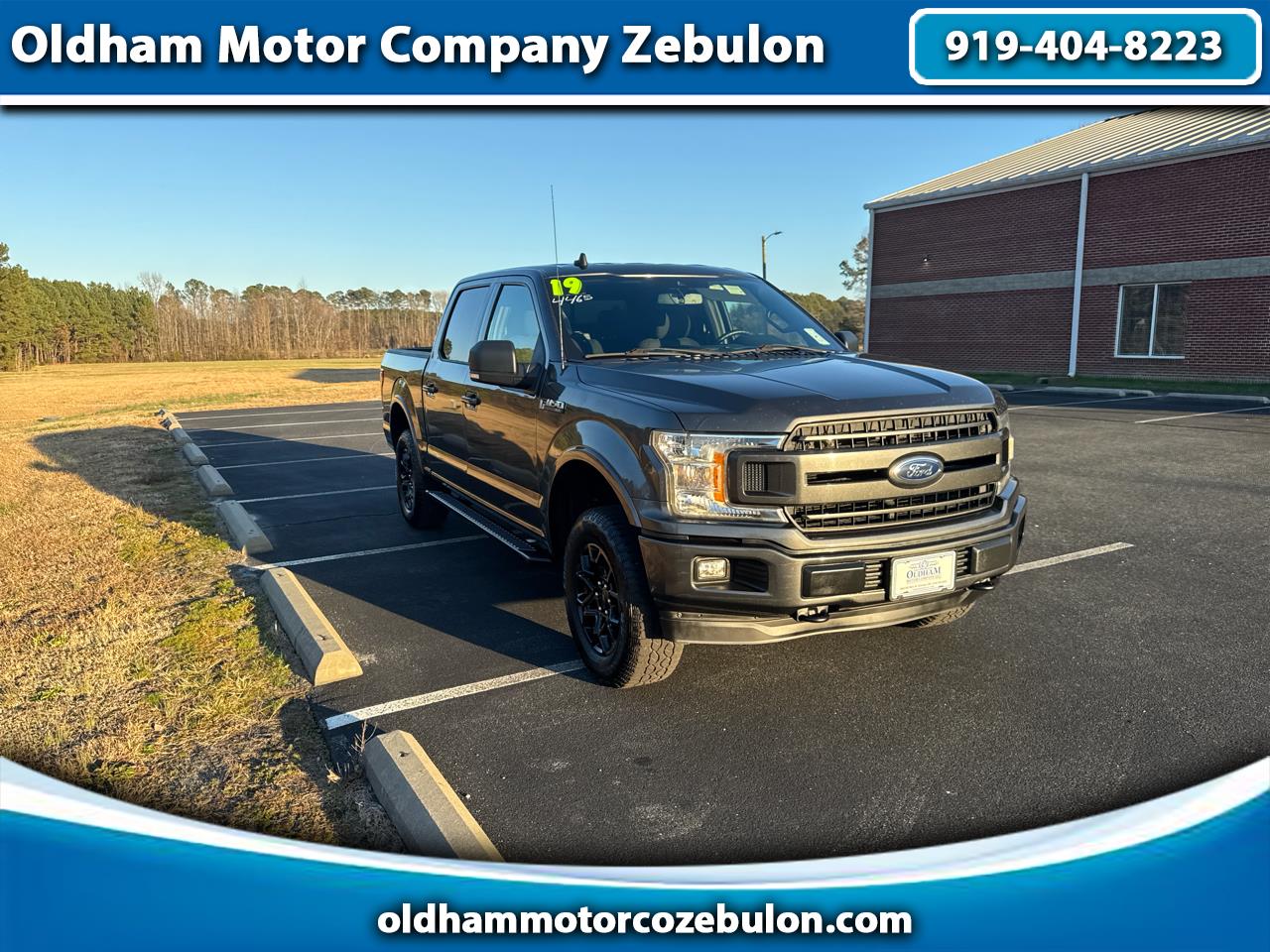 2019 Ford F-150 XL SuperCrew 5.5-ft. Bed 4WD