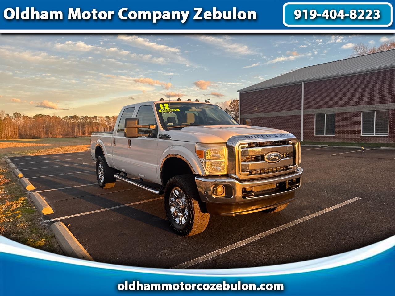 2012 Ford F-250 SD XLT Crew Cab Long Bed 4WD