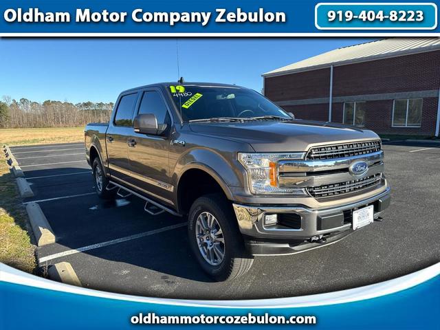 Gray 2019 Ford F-150 Pickup Truck Four-Wheel Drive Automatic