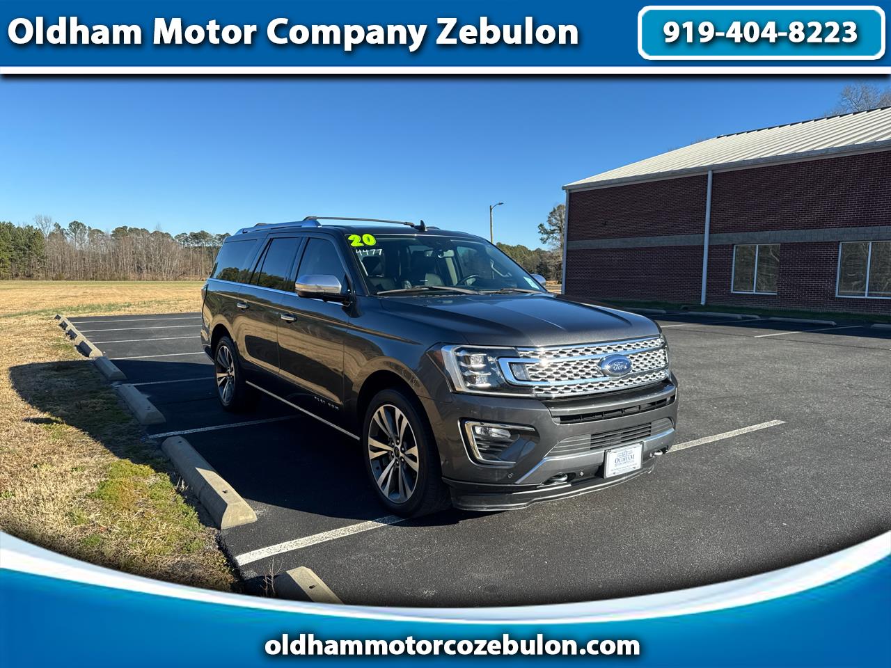Ford Expedition MAX Platinum 4WD 2020
