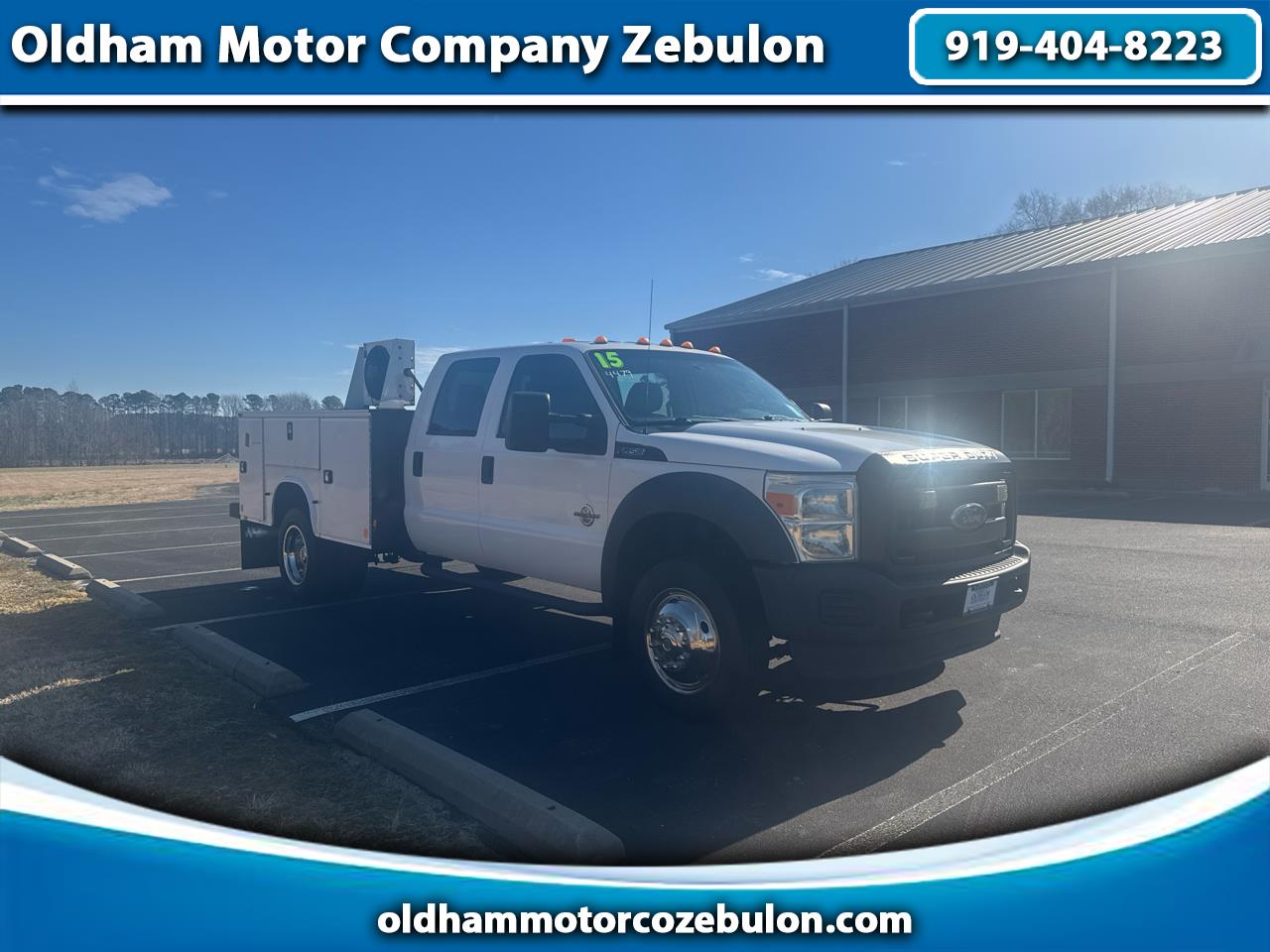 2015 Ford F-550 Crew Cab DRW 2WD