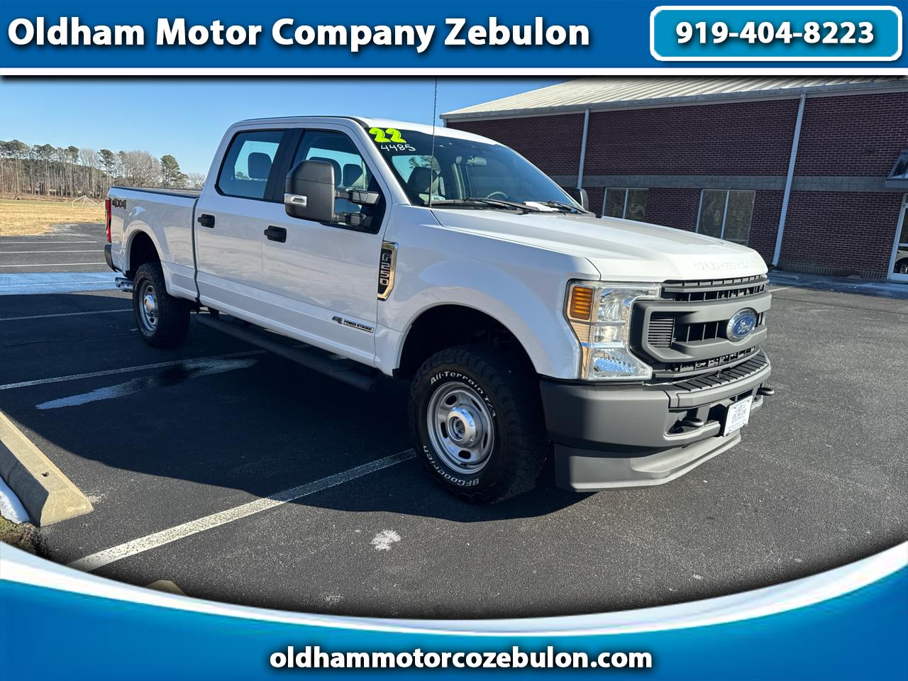 2022 Ford F-250 SD XL Crew Cab 4WD