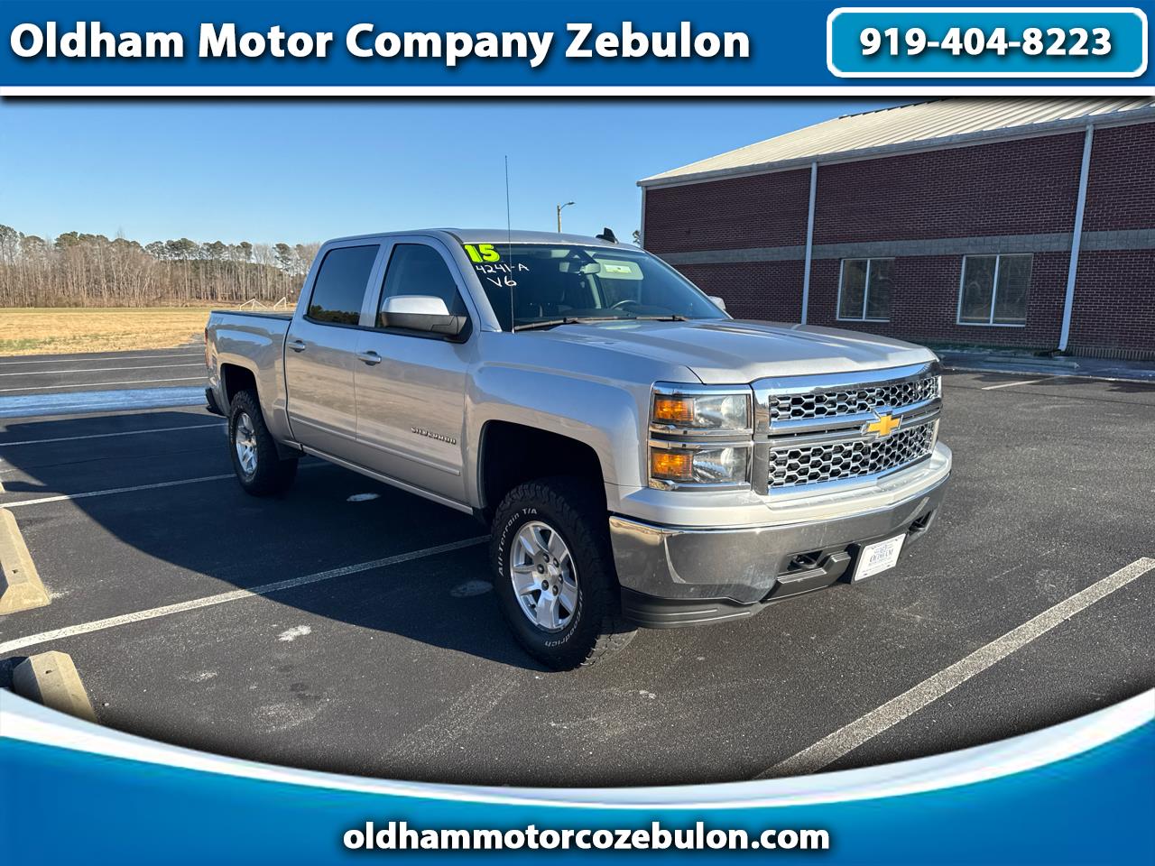 2015 Chevrolet Silverado 1500 LT Crew Cab Long Box 4WD