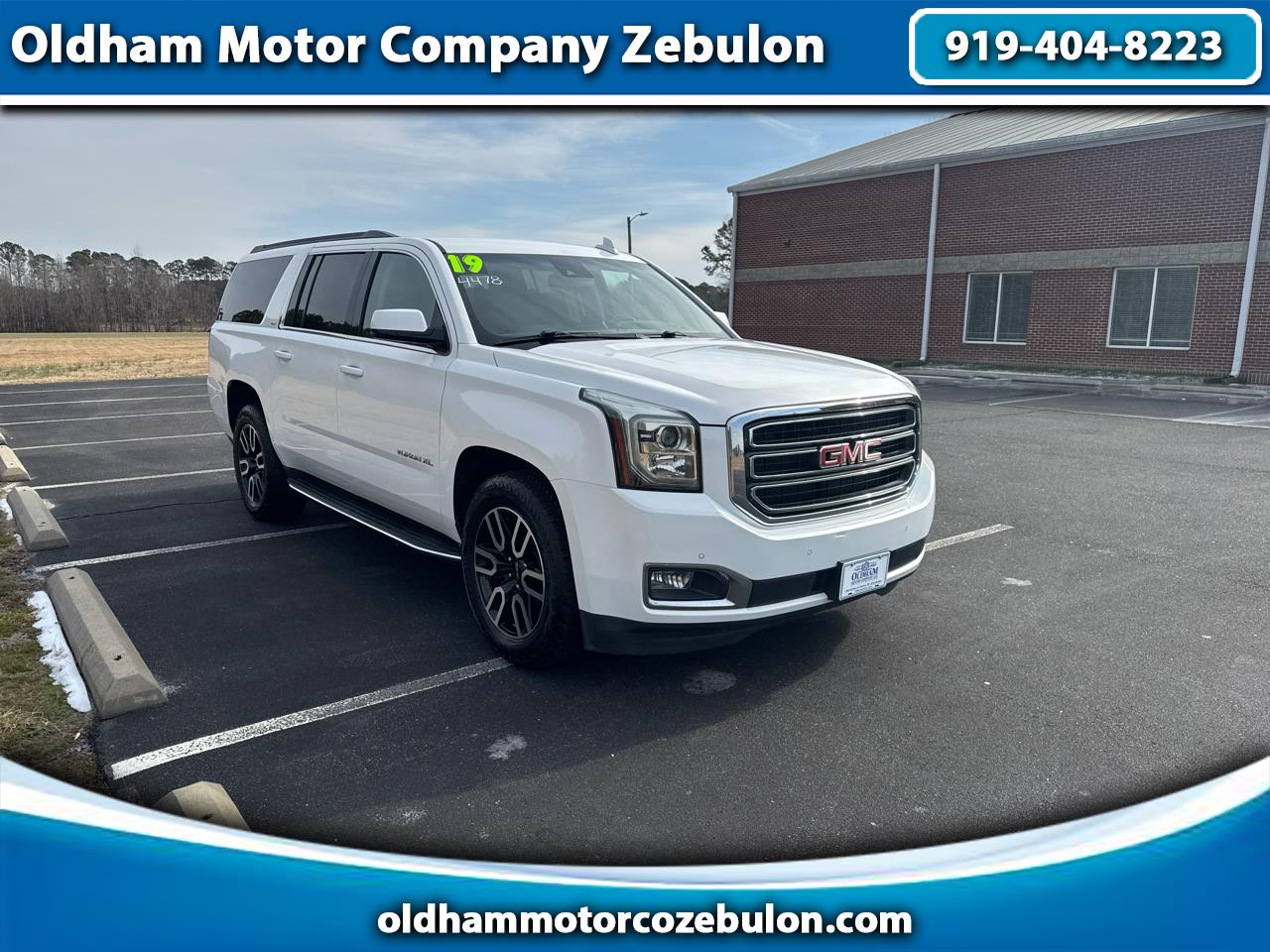 2019 GMC Yukon XL SLT 4WD
