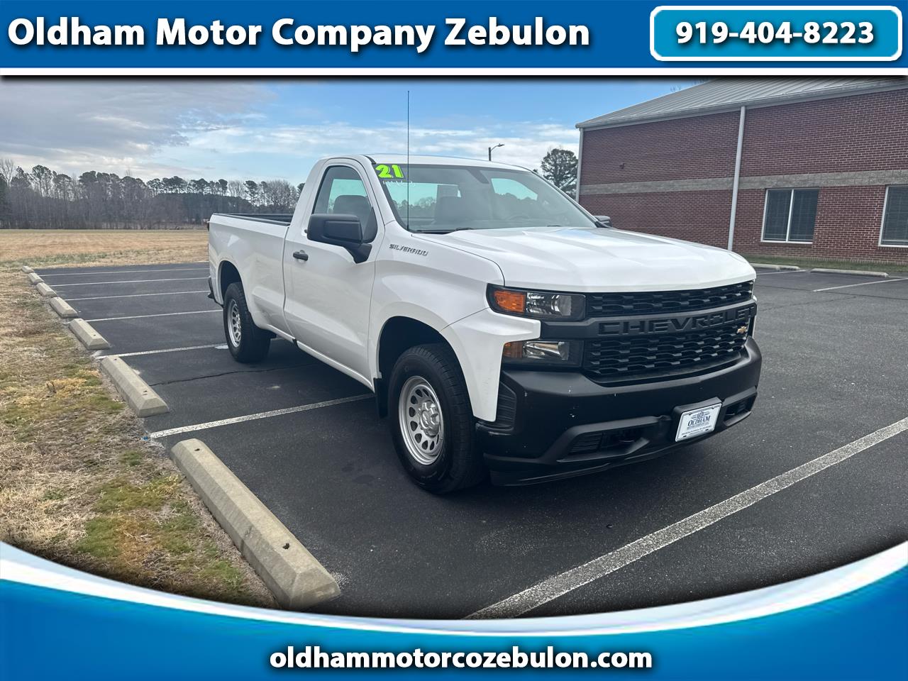 2021 Chevrolet Silverado 1500 Regular Cab Pickup 2-DR