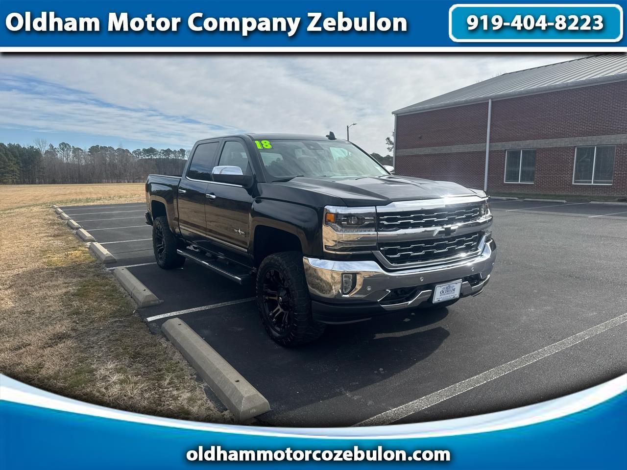 2018 Chevrolet Silverado 1500 LTZ Crew Cab 4WD