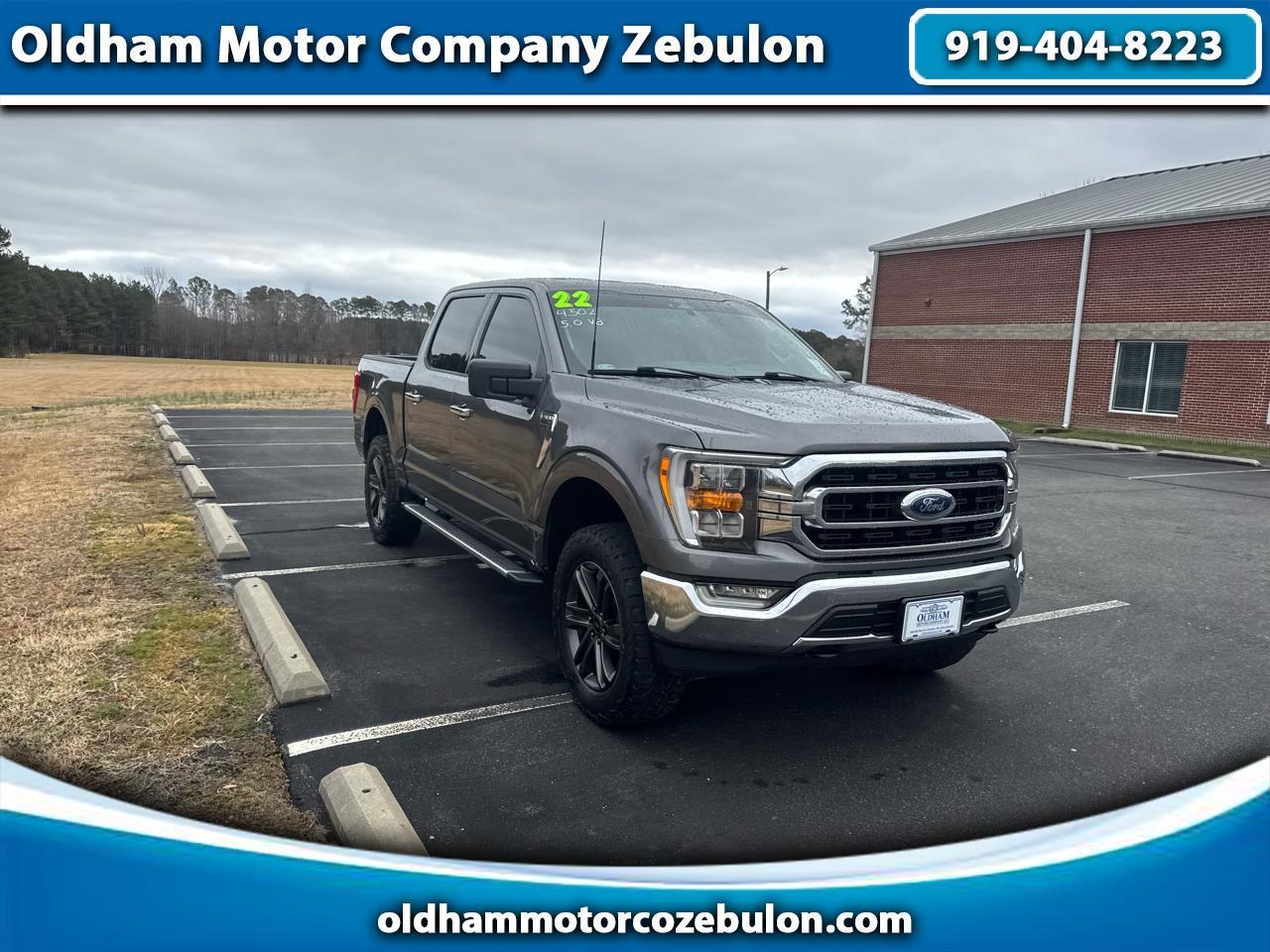2022 Ford F-150 XLT SuperCrew 5.5-ft. Bed 4WD