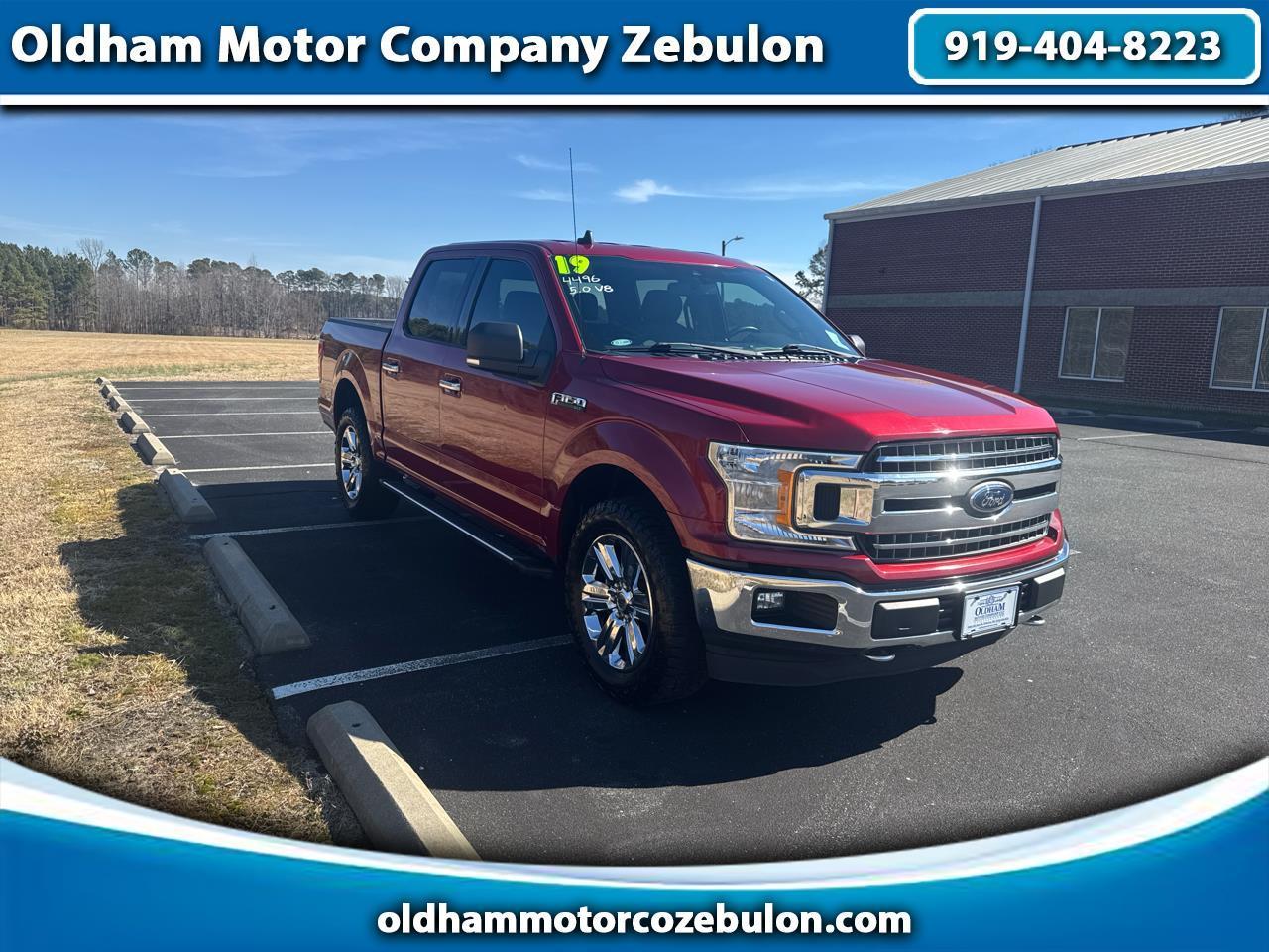 Ford F-150 XL SuperCrew 5.5-ft. Bed 4WD 2019