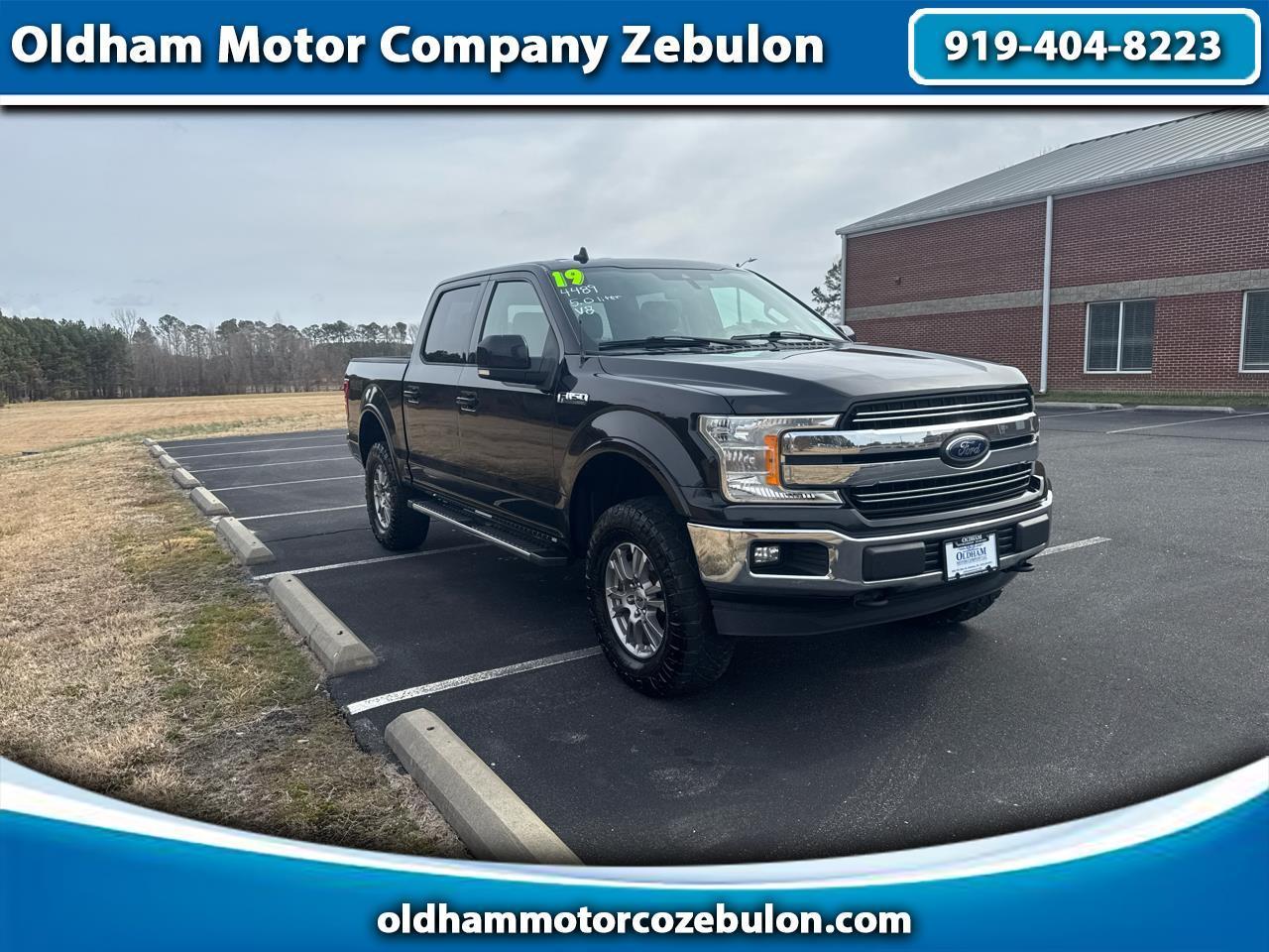 2019 Ford F-150 Lariat SuperCrew 5.5-ft. Bed 4WD