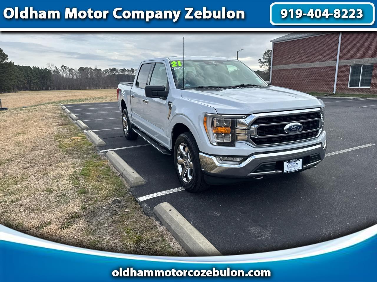 2021 Ford F-150 XLT SuperCrew 5.5-ft. Bed 4WD