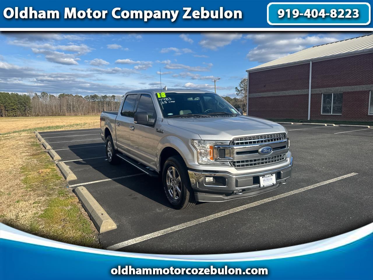 Ford F-150 XLT SuperCrew 5.5-ft. Bed 4WD 2018